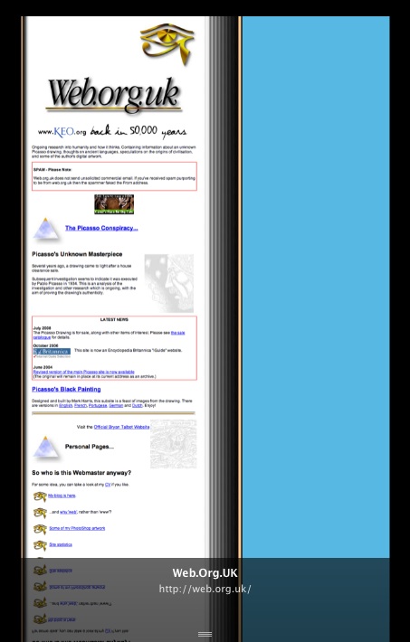 Old website